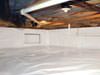 Crawl space moisture barriers installed in Vaughan, Markham, Mississauga